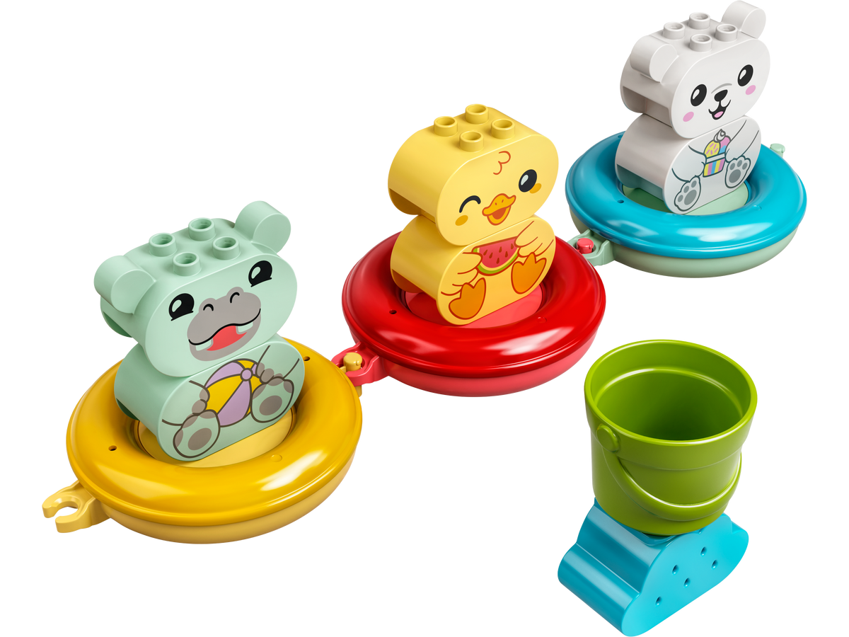 Lego Bath Time Fun Floating Animal Train