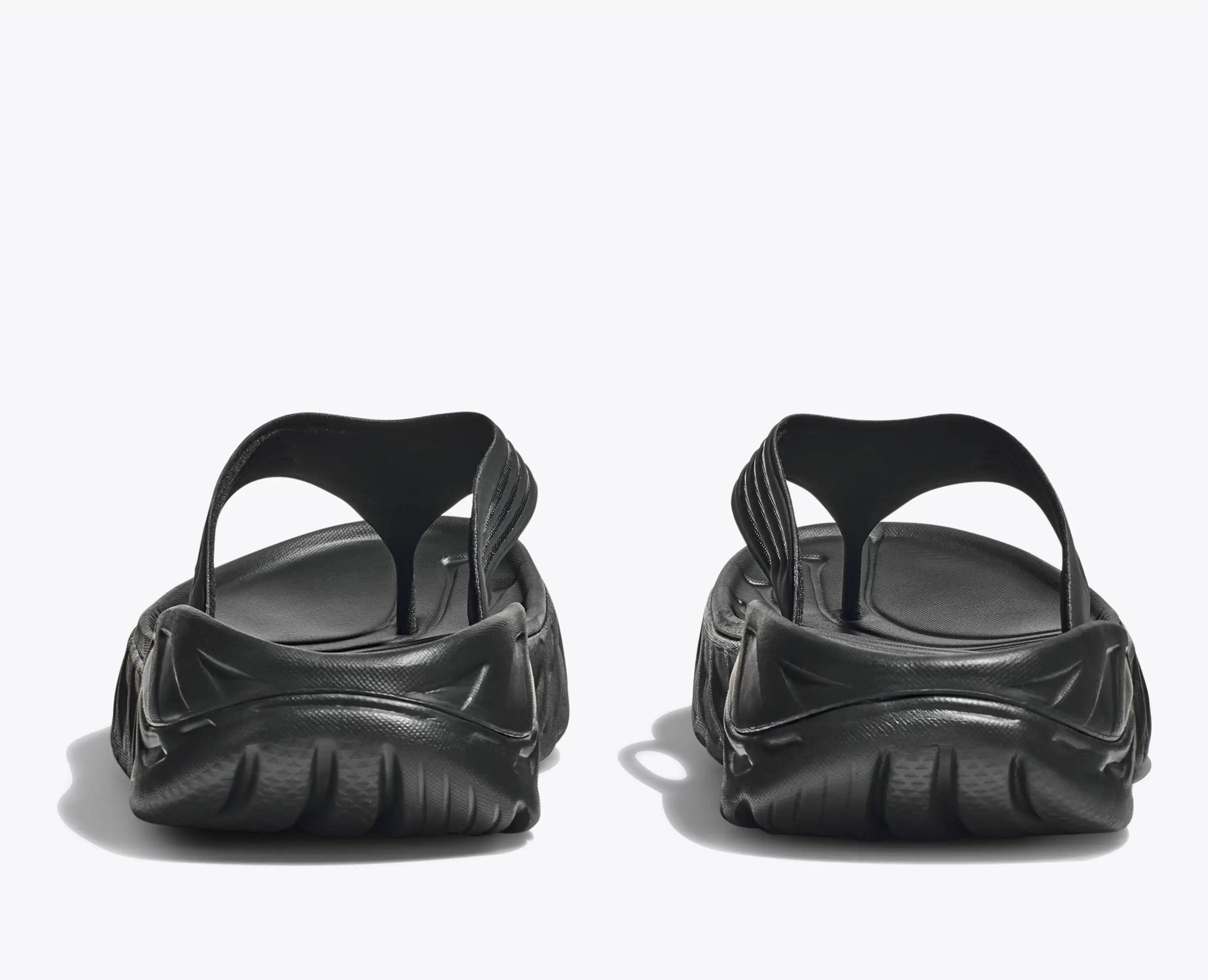 Hoka 'S Ora Recovery Flip Black Dark Gull Gray