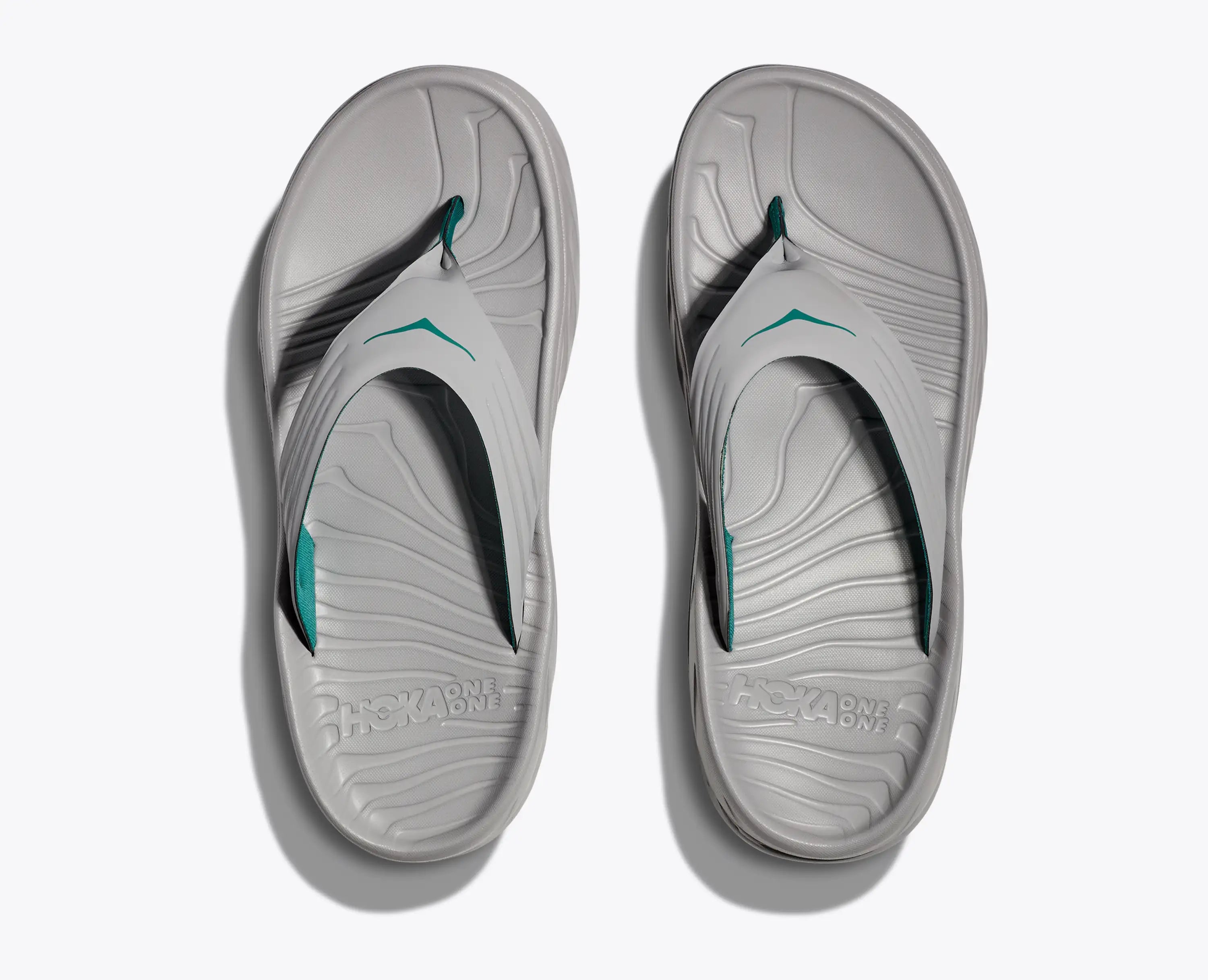 Hoka 'S Ora Recovery Flip Stellar Grey Oceanic