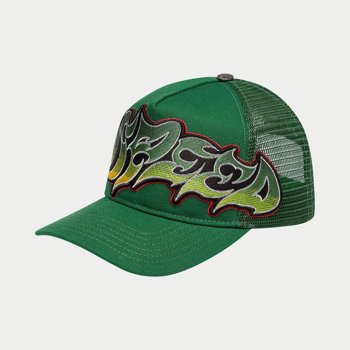 Godspeed GS Neo Trucker Hat (Green / Yellow / Red)