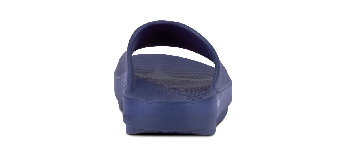 Oofos Women's Slide Navy