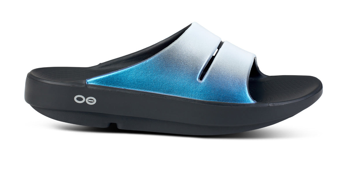 Oofos Women's Luxe Slide Frost