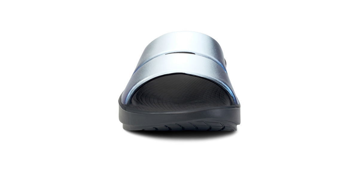 Oofos Women's Luxe Slide Frost