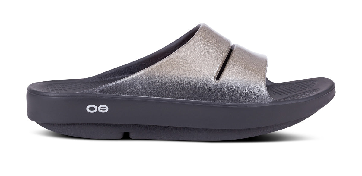 Oofos Women's Luxe Slide Latte