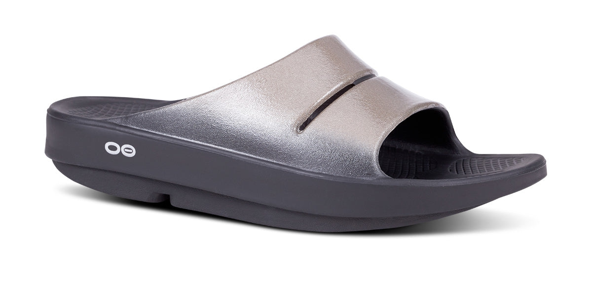 Oofos Women's Luxe Slide Latte