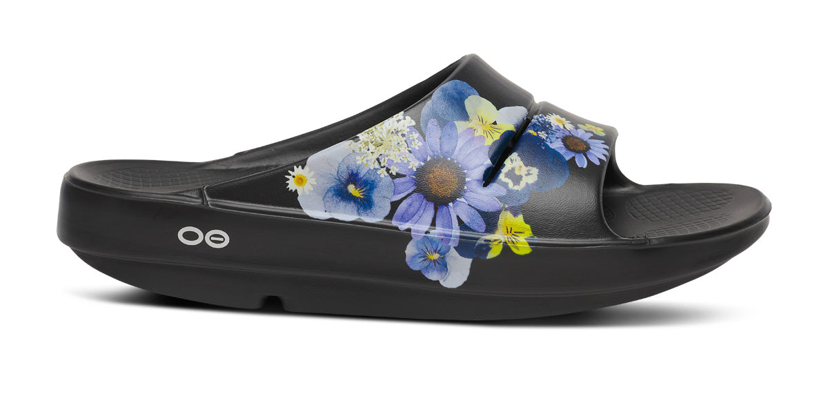 Oofos Women's Limited Slide Blossom