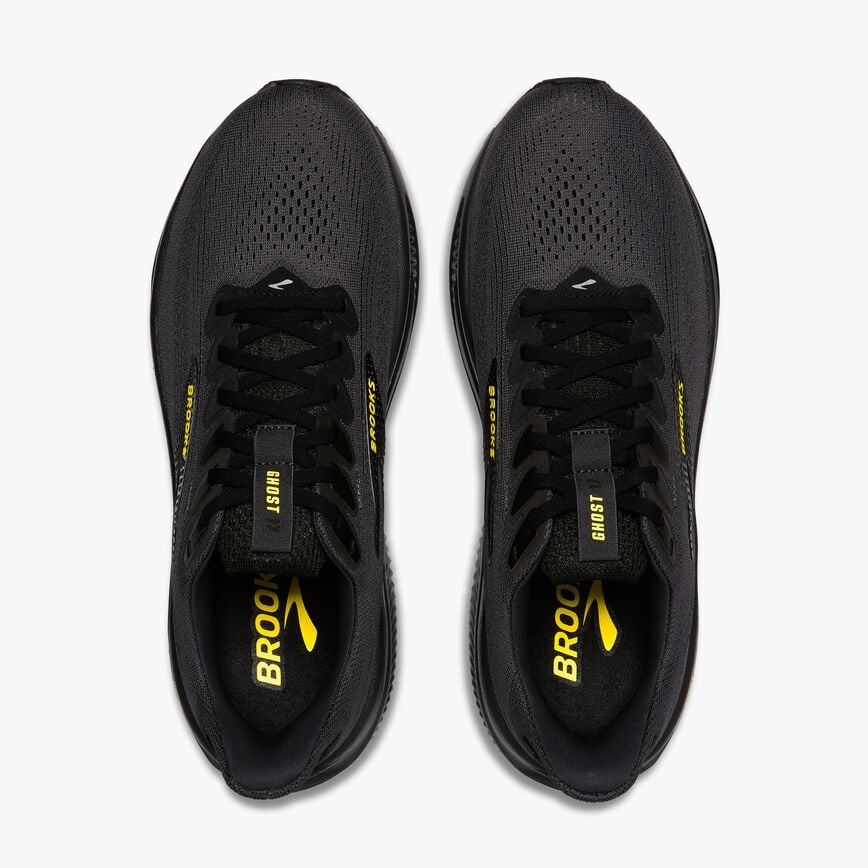 Brooks Ghost 17 Ebony/Black/Yellow