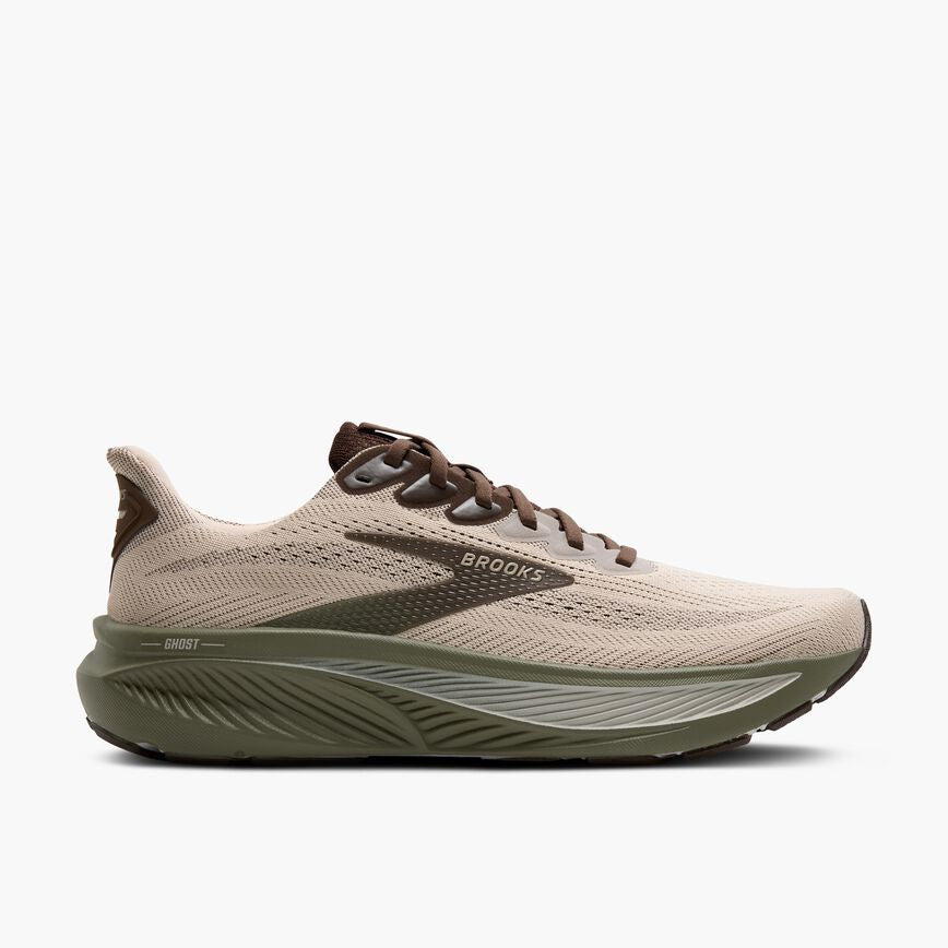 Brooks Ghost 17 Chateau Gray/Brown/Olive