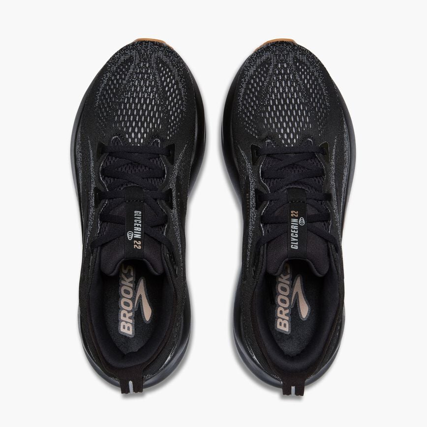 Brooks Glycerin 22 Black/Primer Gray/Biscuit
