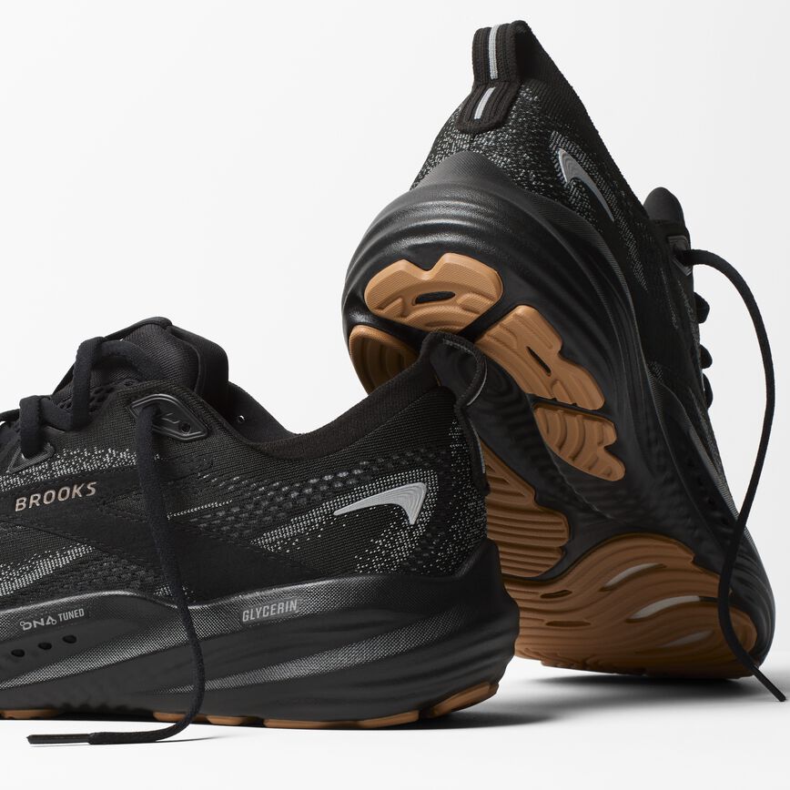 Brooks Glycerin 22 Black/Primer Gray/Biscuit