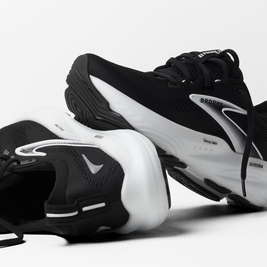 Brooks Glycerin 22 Black/Grey/White