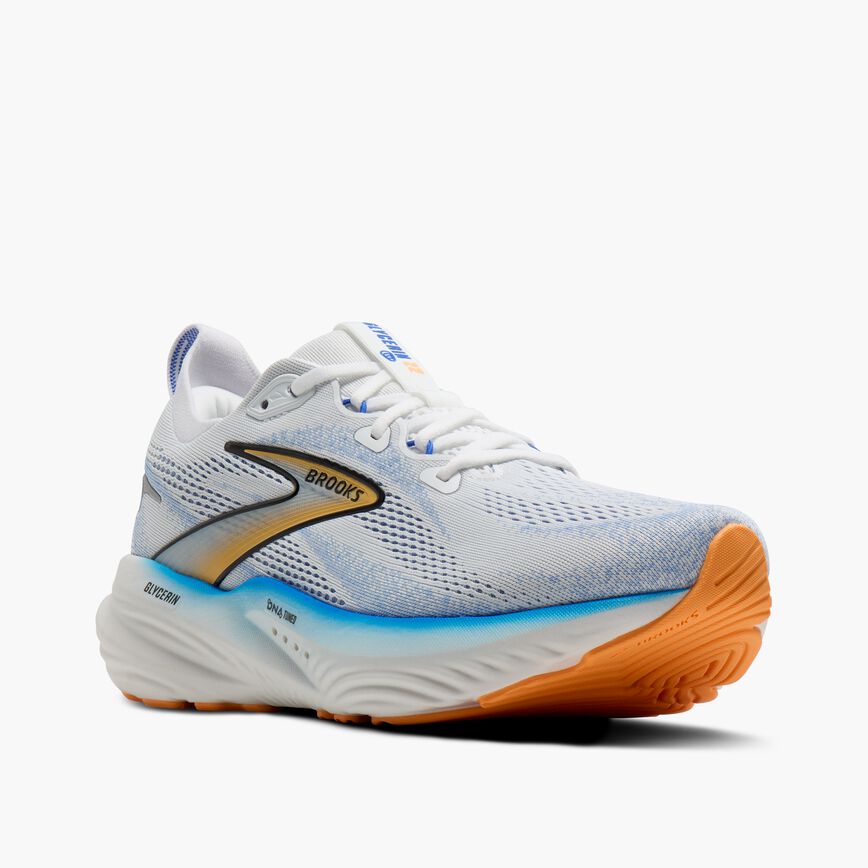 Brooks Glycerin 22 White/Cobalt/Orange