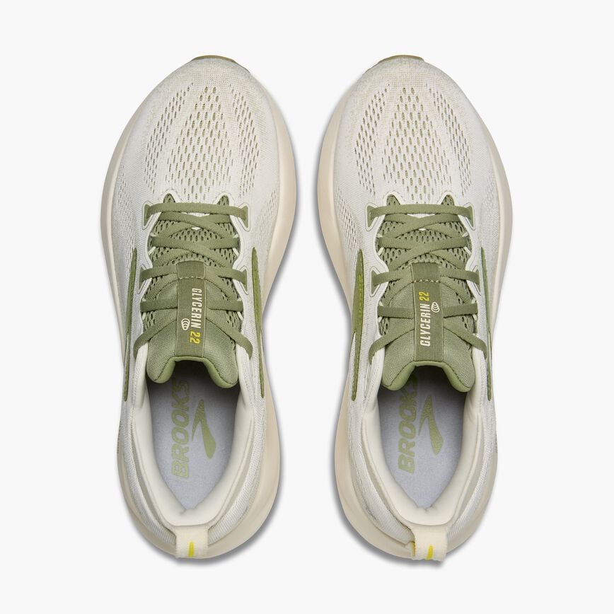 Brooks Glycerin 22 Coconut/Tea/Blazing Yellow