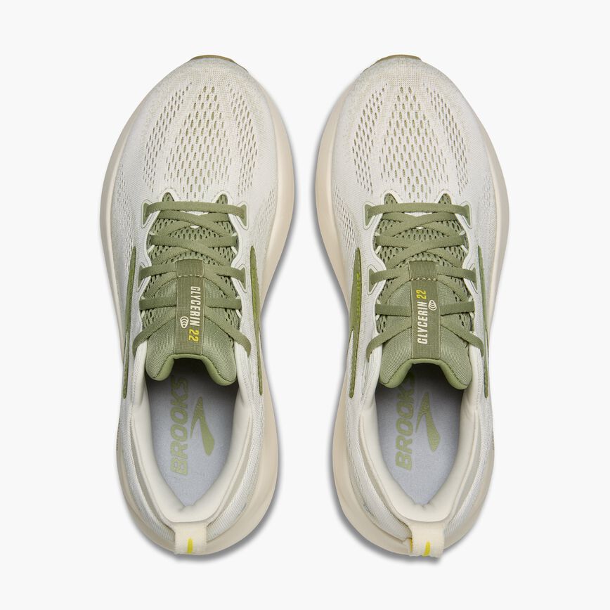 Brooks Glycerin 22 Coconut/Tea/Blazing Yellow