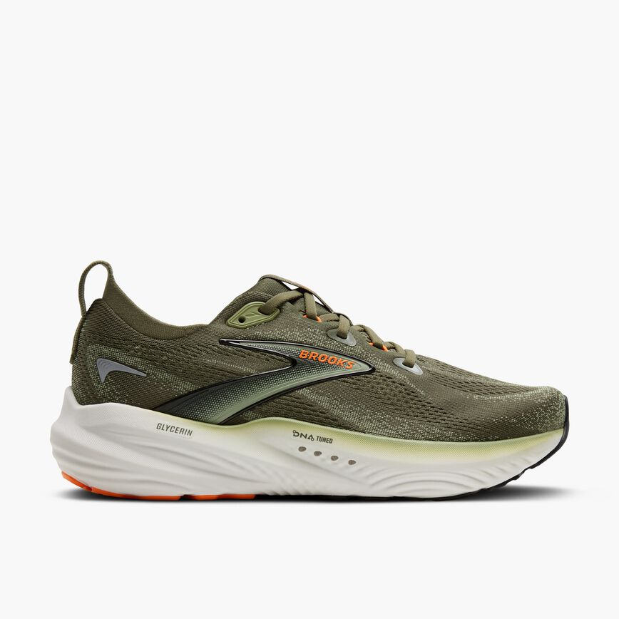 Brooks Glycerin 22 Dusty Olive/Tea/Orange