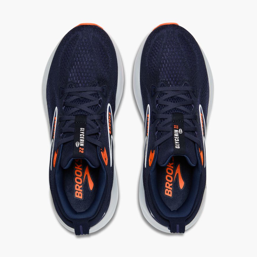 Brooks Glycerin 22 Peacoat/Blue Ribbon/Orange