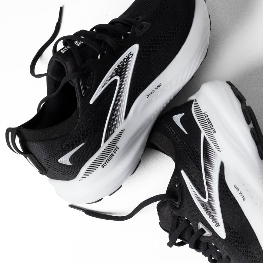 Brooks Glycerin GTS 22 Black/Grey/White