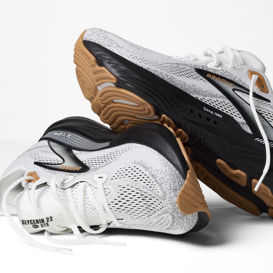 Brooks Glycerin GTS 22 White/Grey/Black