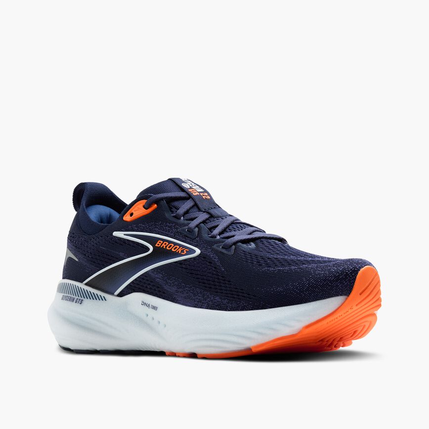 Brooks Glycerin GTS 22 Peacoat/Blue Ribbon/Orange