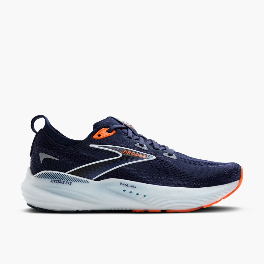 Brooks Glycerin GTS 22 Peacoat/Blue Ribbon/Orange