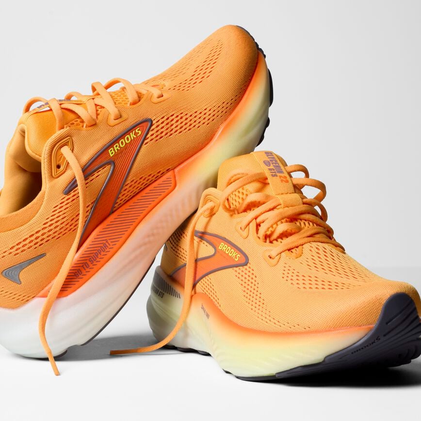 Brooks Glycerin GTS 22 Orange/Nightlife/White