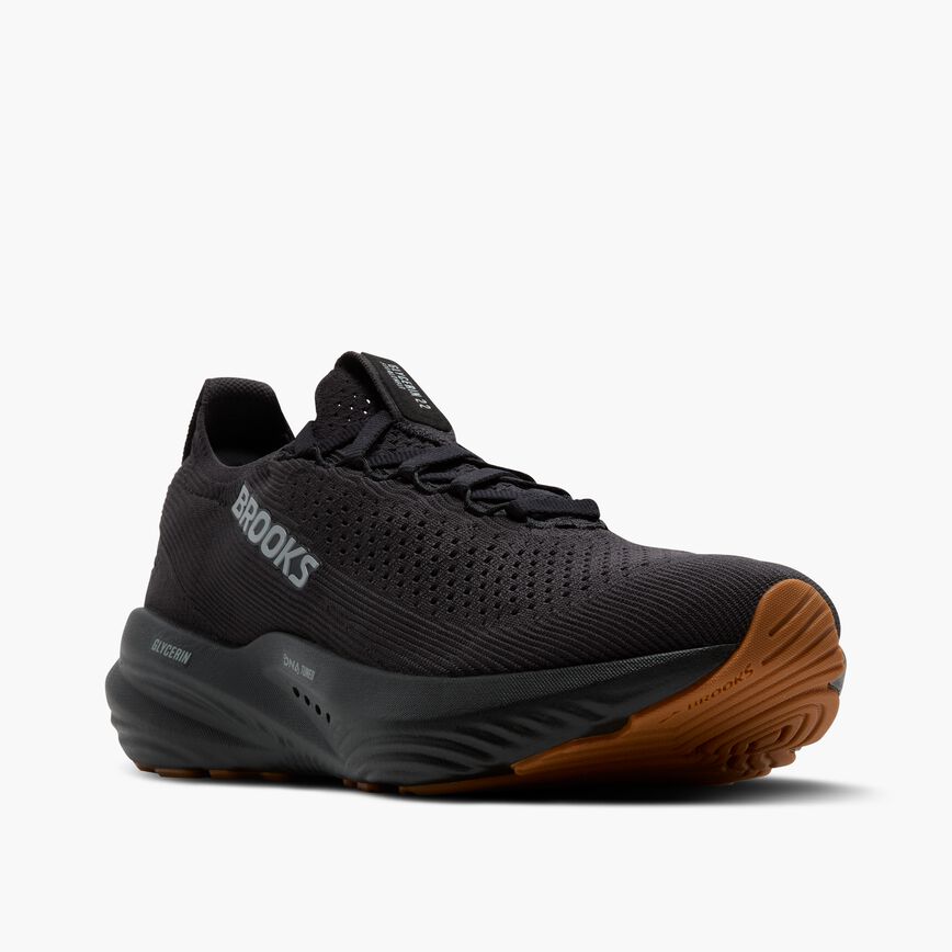 Brooks Glycerin StealthFit 22 Black/Black
