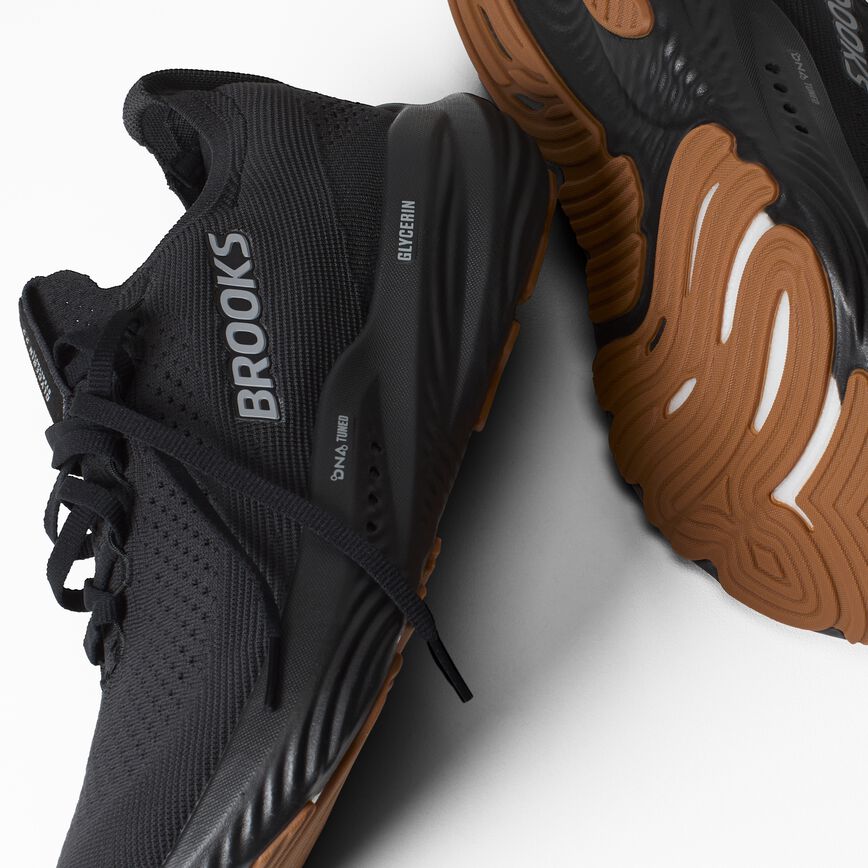 Brooks Glycerin StealthFit 22 Black/Black