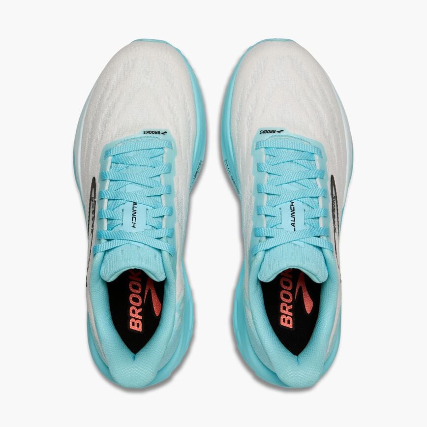 Brooks Launch 11 White/Atomizer/Pink Clay