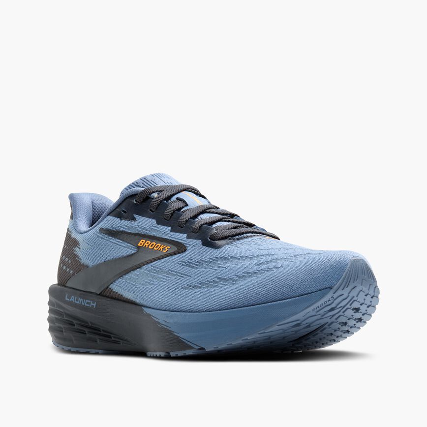 Brooks Launch 11 Country Blue/Ebony/Orange