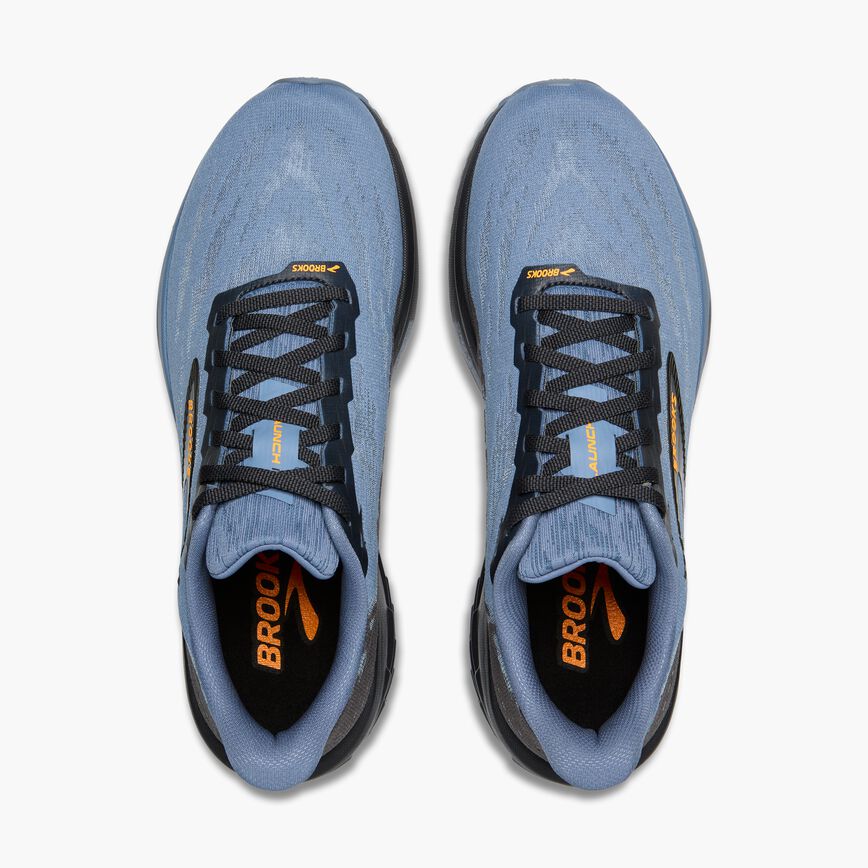 Brooks Launch 11 Country Blue/Ebony/Orange