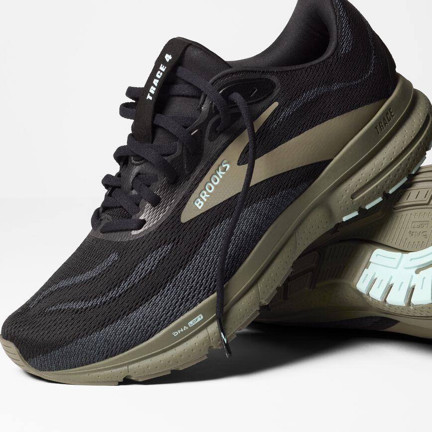 Brooks Trace 4 Black/Ebony/Dusty Olive