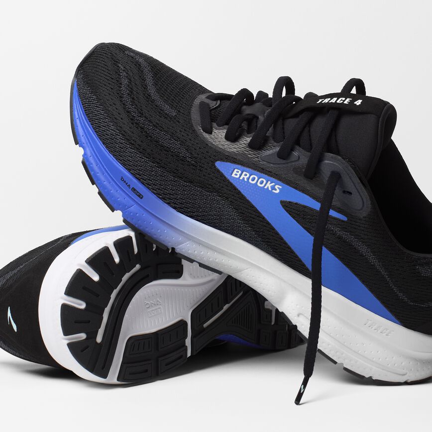 Brooks Trace 4 Black/Cobalt/White