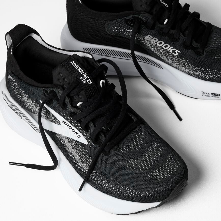 Brooks Adrenaline GTS 25 Black/Grey/White