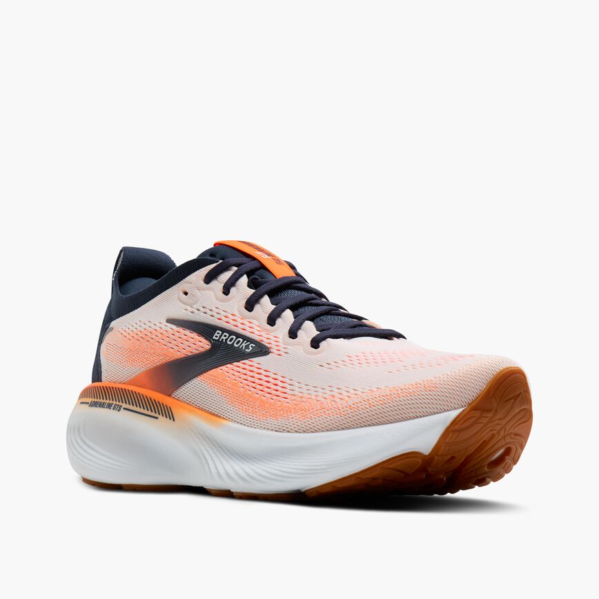 Brooks Adrenaline GTS 25 White/Spellbound/Orange