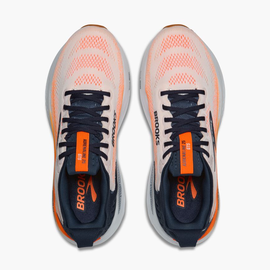 Brooks Adrenaline GTS 25 White/Spellbound/Orange