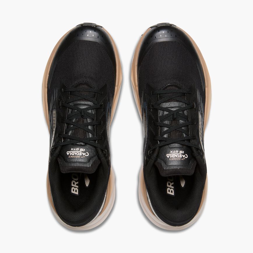 Brooks Cascadia 19 GTX Black/Ebony/Chateau Gray