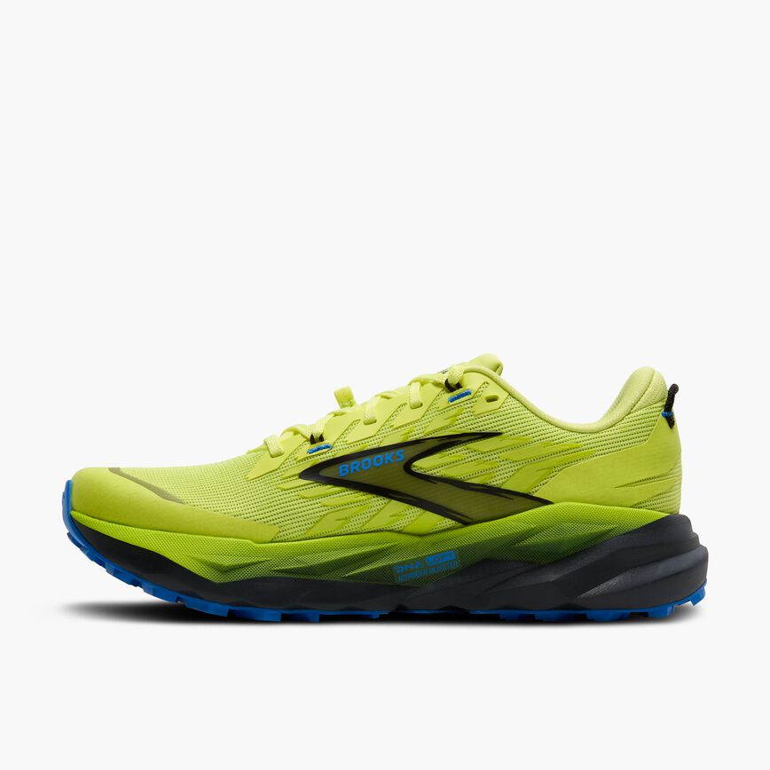 Brooks Cascadia 19 Sunny Lime/Black/Blue