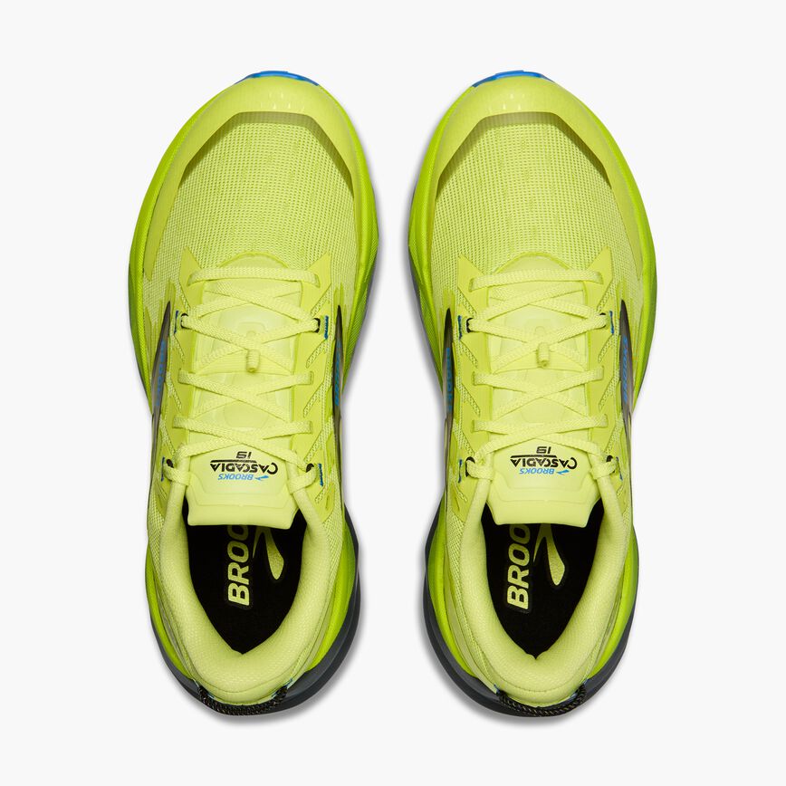 Brooks Cascadia 19 Sunny Lime/Black/Blue