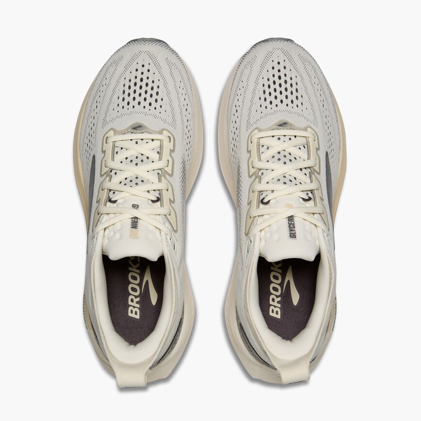 Brooks Glycerin 23 Coconut/Bleached Sand/Grey