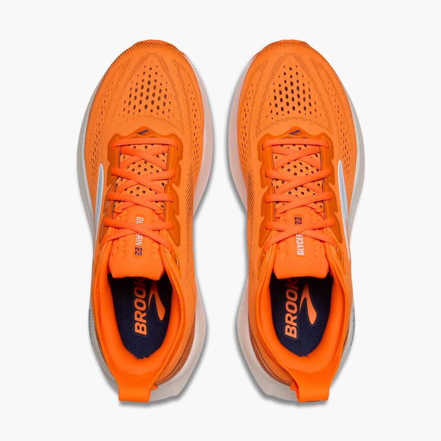 Brooks Glycerin 23 Shocking Orange/Blue/White