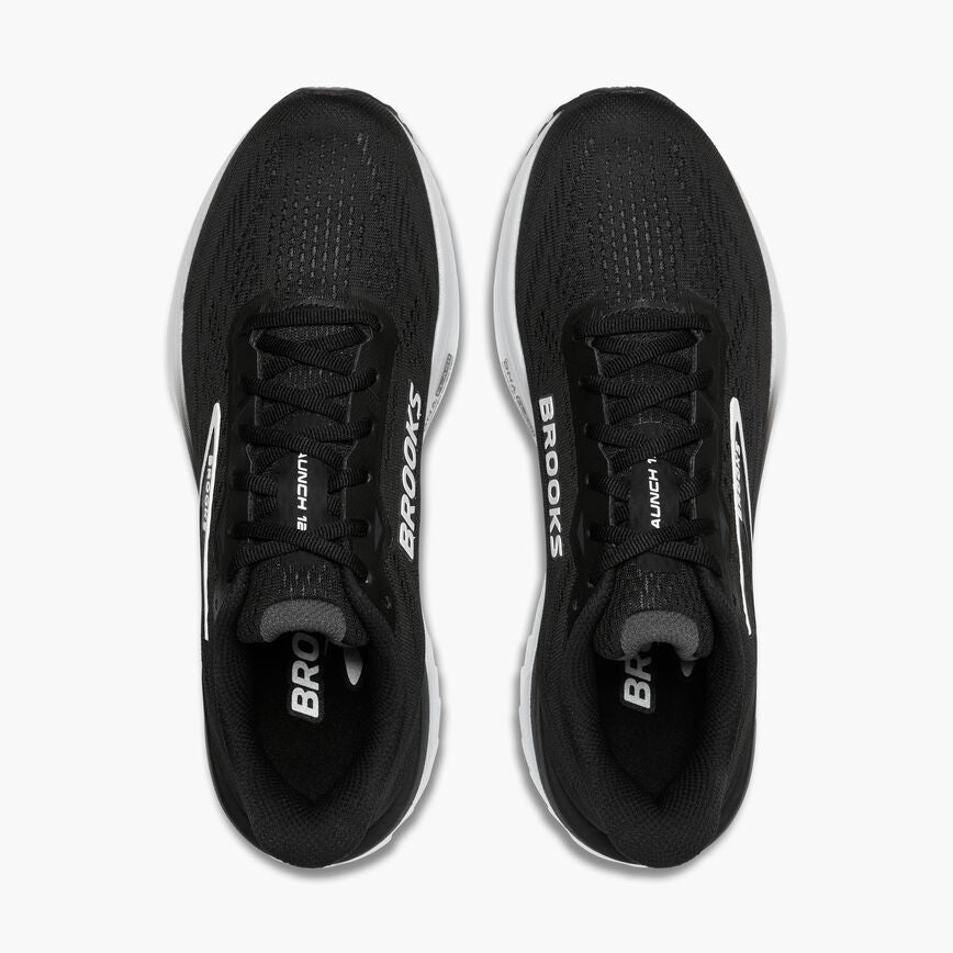 Brooks Launch 12 Black/Grey/White
