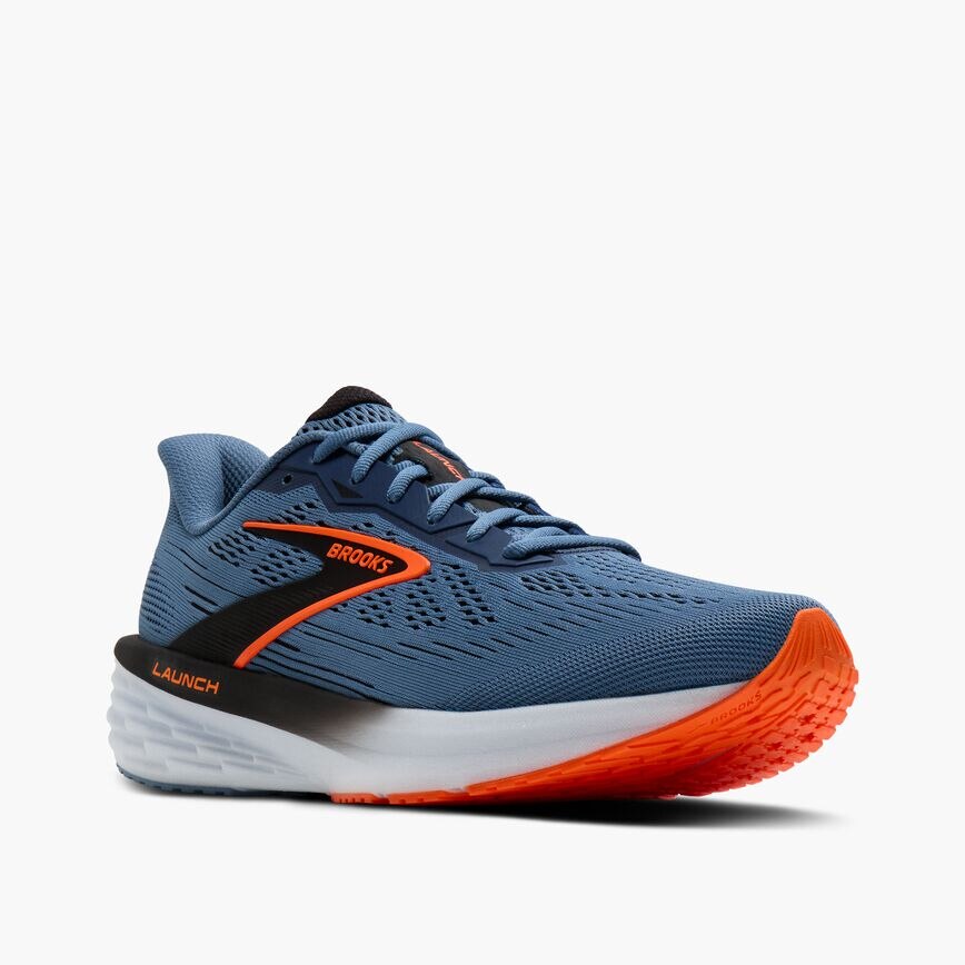 Brooks Launch 12 Moonlight/Black/Orange