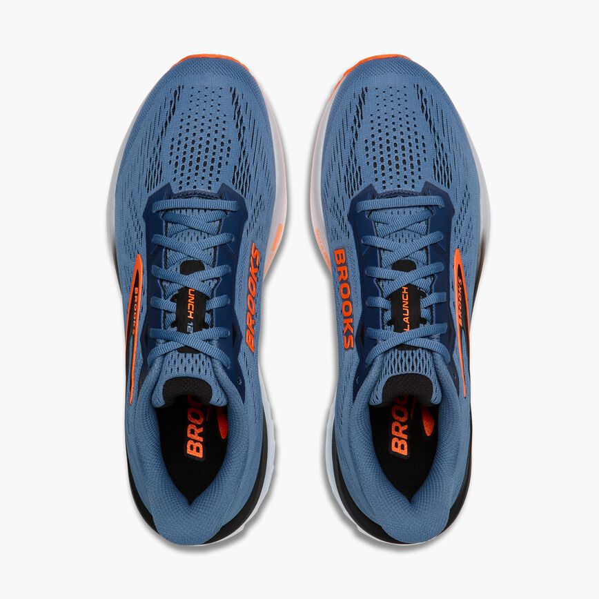 Brooks Launch 12 Moonlight/Black/Orange