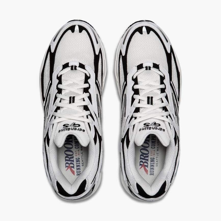 Brooks Adrenaline GTS 4 Black/White/Silver