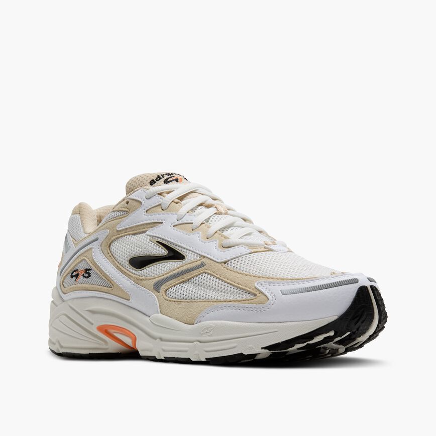 Brooks Adrenaline GTS 4 White/Fog/Nectarine