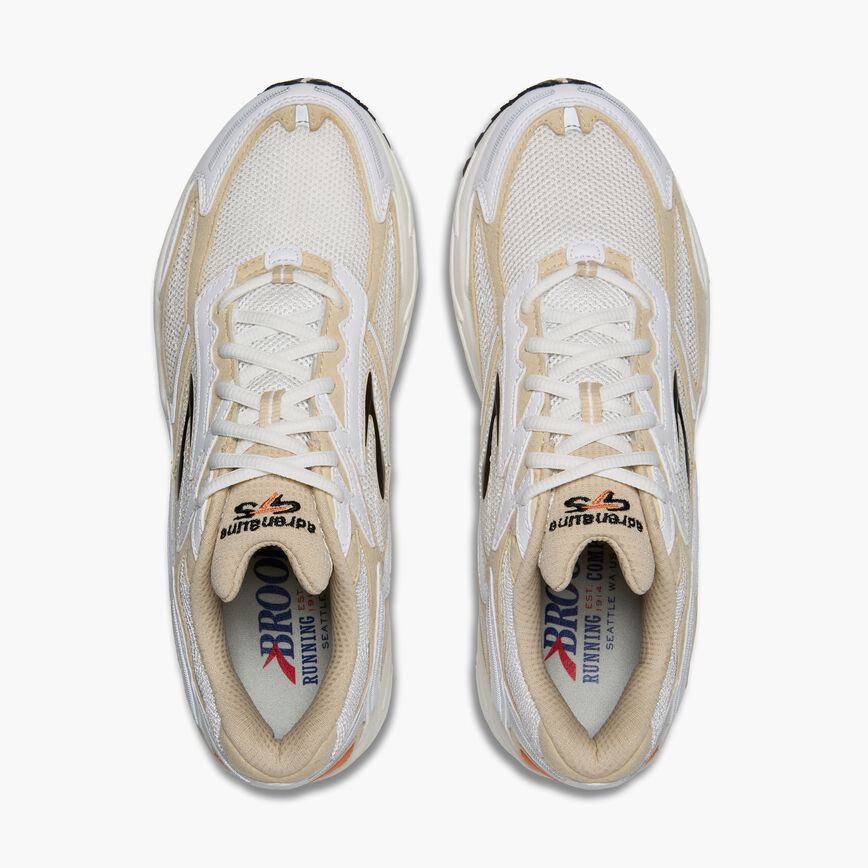 Brooks Adrenaline GTS 4 White/Fog/Nectarine