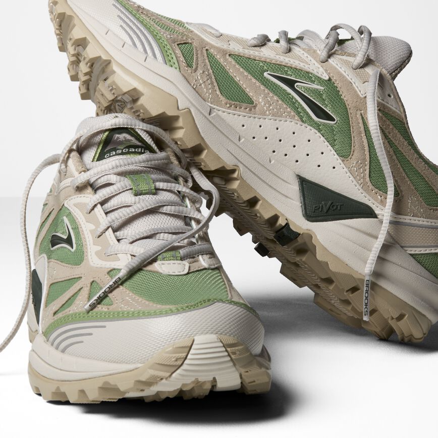 Brooks Cascadia 1 Green/Gray/Moonbeam