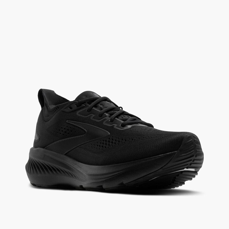 Men's Brooks Glycerin GTS 23 Black/Black/Ebony, sole