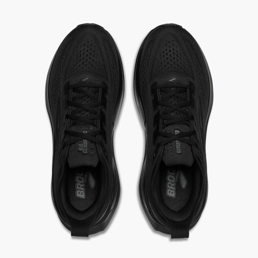 Men's Brooks Glycerin GTS 23 Black/Black/Ebony, detail 1