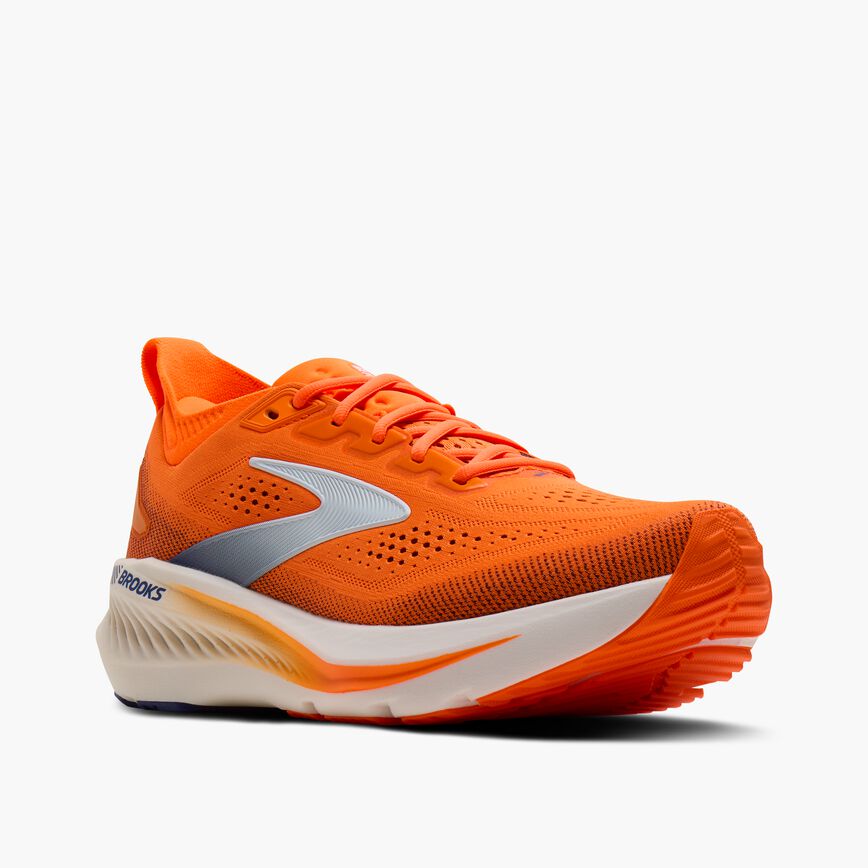 Brooks Glycerin GTS 23 Shocking Orange/Blue/White